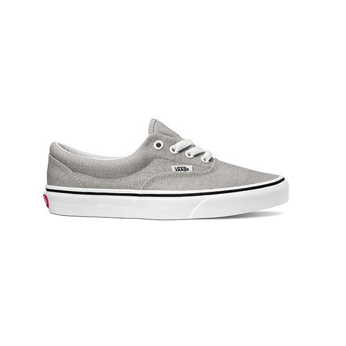 Vans Era Silver Glitter True White Guys Girls Surf n Street