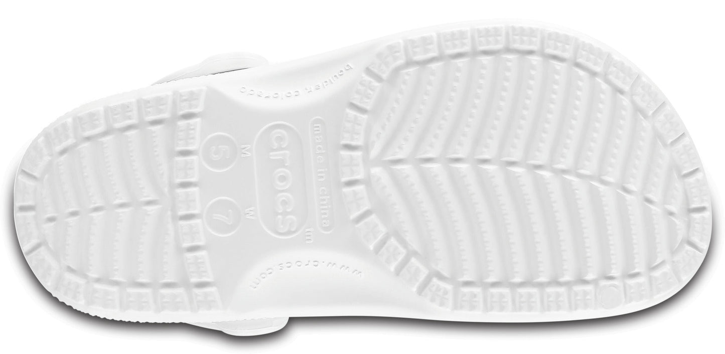 Crocs Kids' Classic Clog - White