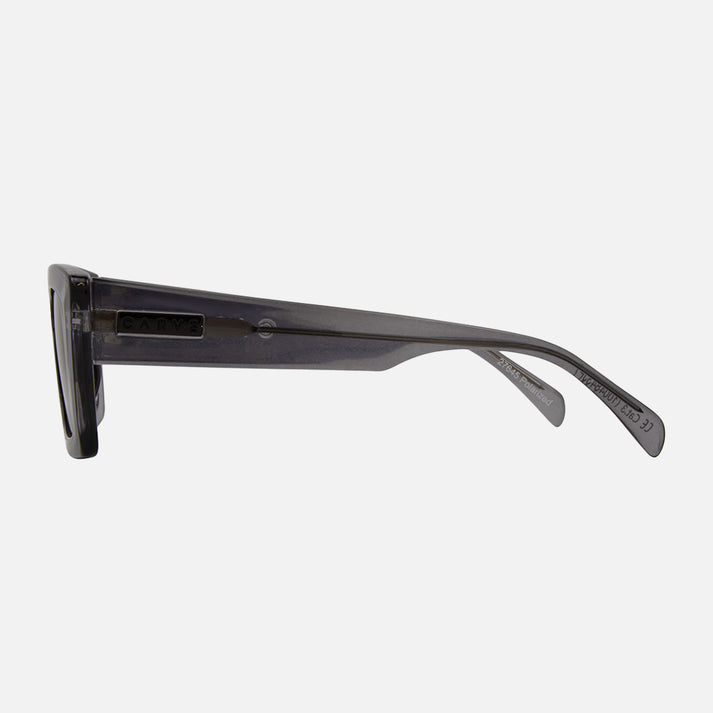 Carve Ziggy - Crystal Charcoal w Grey Polarized Lens