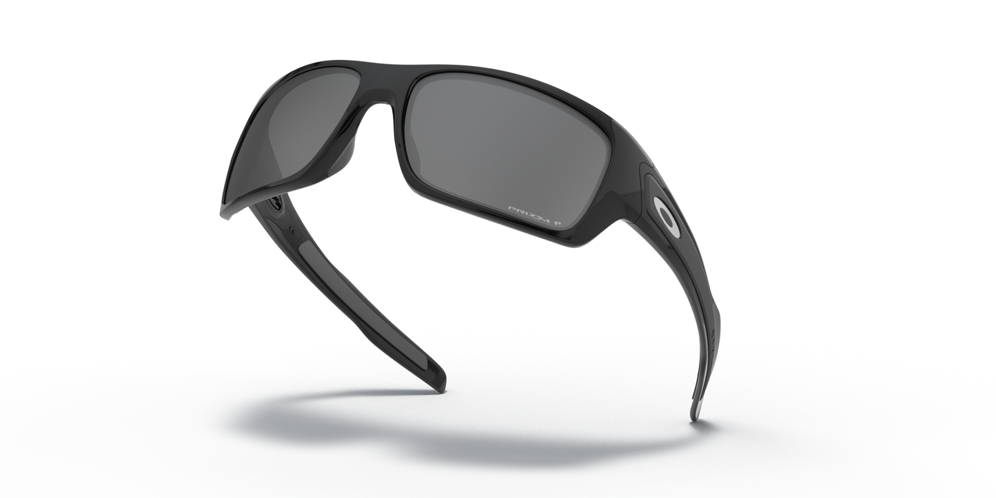 Oakley Turbine - Polished Black With Prizm Black Polarized Lenses