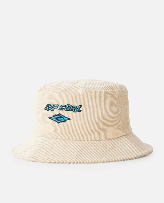 Rip Curl Diamond Cord Bucket Hat - Stone