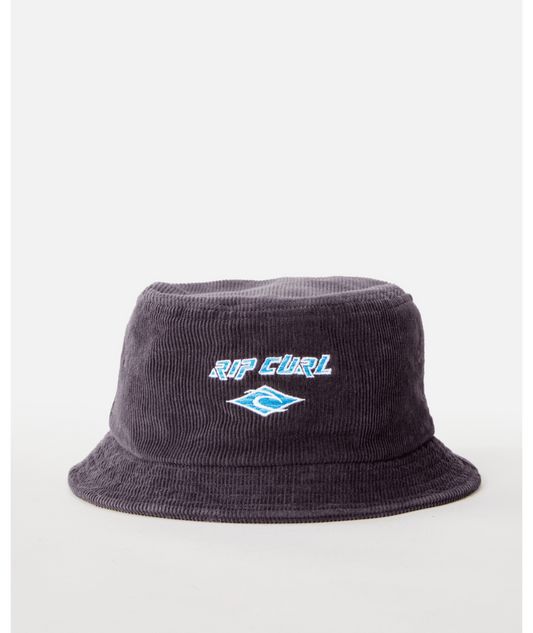 Rip Curl Diamond Cord Bucket Hat  - Washed Black