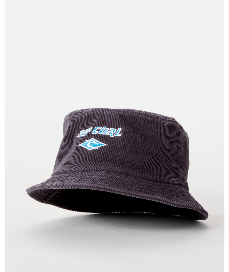 Rip Curl Diamond Cord Bucket Hat  - Washed Black