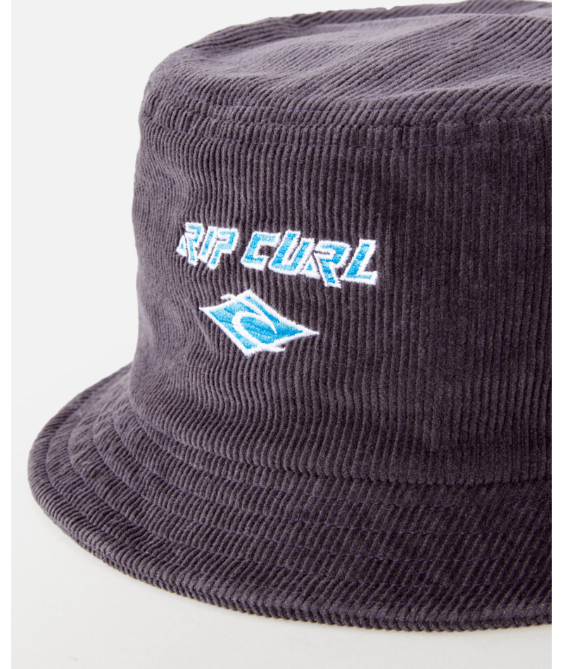 Rip Curl Diamond Cord Bucket Hat  - Washed Black