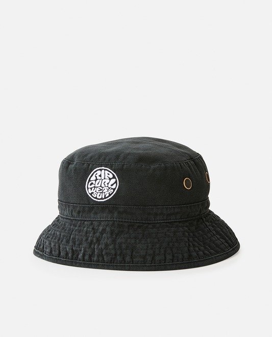 Rip Curl Wetsuit Icon Mid Brim Hat - Black