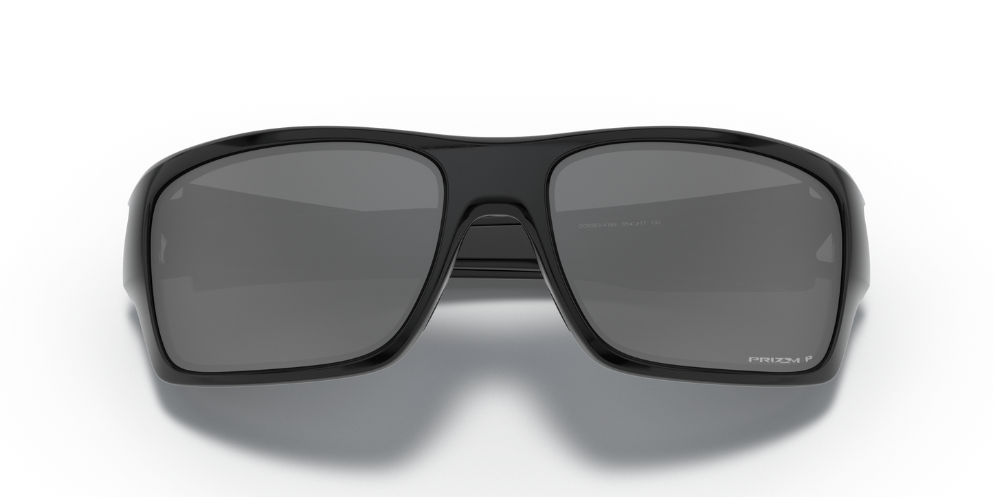 Oakley Turbine - Polished Black With Prizm Black Polarized Lenses