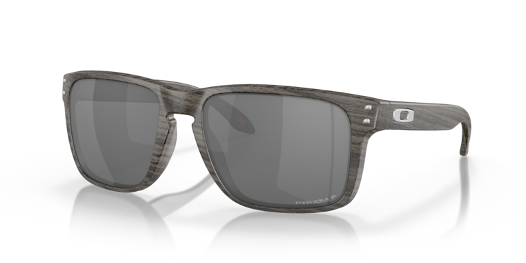 Oakley Holbrook XL - Woodgrain With Prizm Black Polarized Lenses