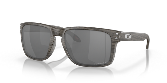 Oakley Holbrook XL - Woodgrain With Prizm Black Polarized Lenses