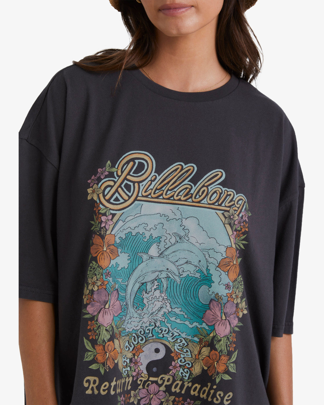 Billabong Return To Paradise Tee - Black