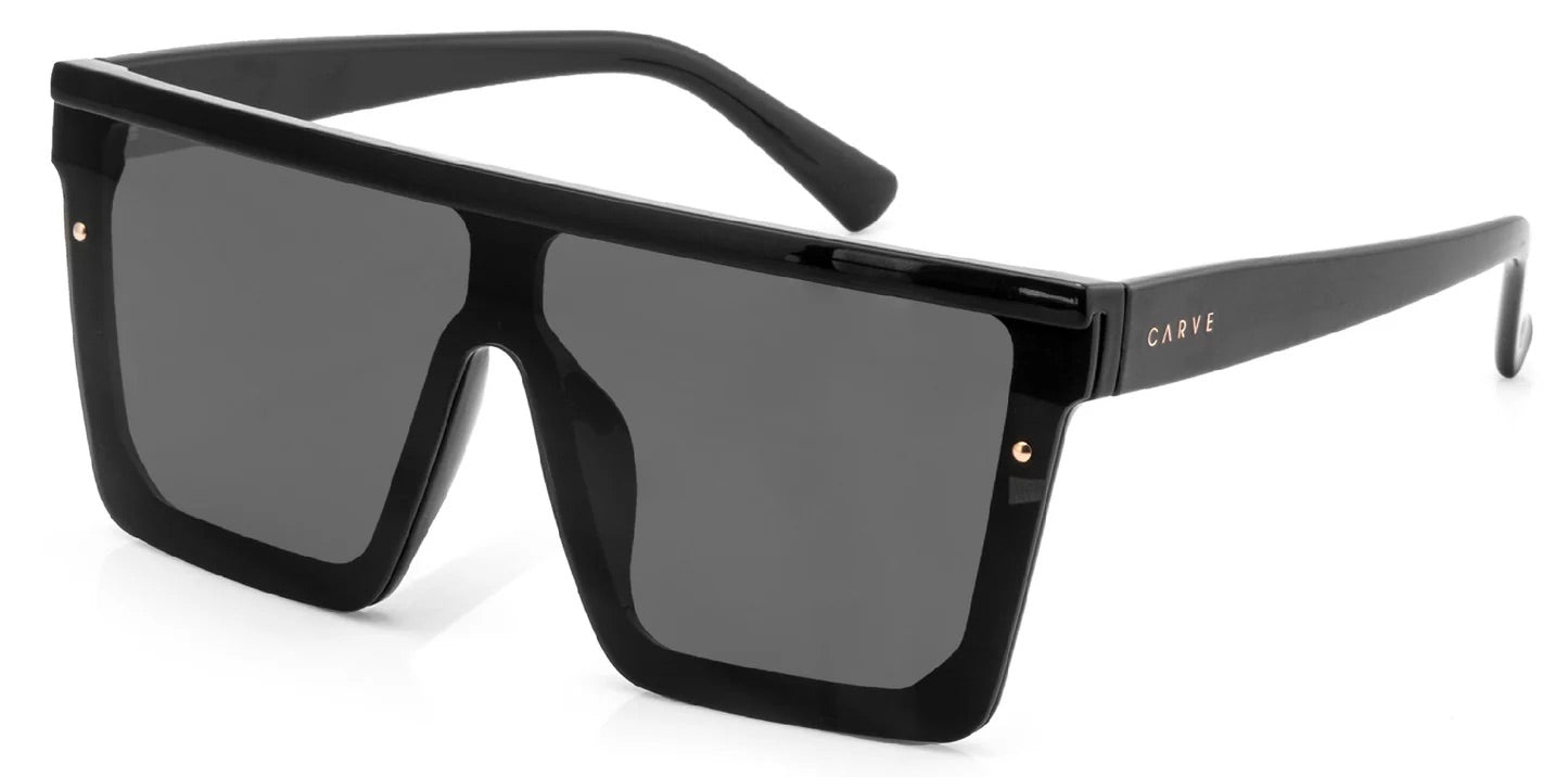 Carve Muse - Gloss Black Smoke Lens