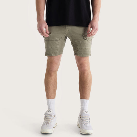 Kiss Chacey Salem Cargo Short - Vintage Khaki