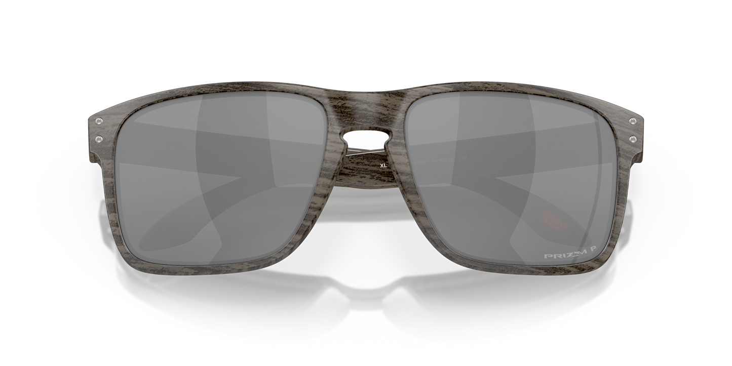 Oakley Holbrook XL - Woodgrain With Prizm Black Polarized Lenses