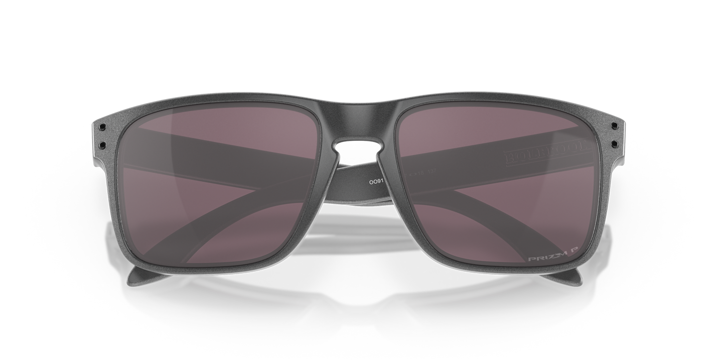 Oakley Holbrook - Steel With Prizm Daily Polarized Lenses