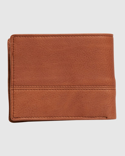 Billabong Dimension 2in1 Leather Wallet - Tan