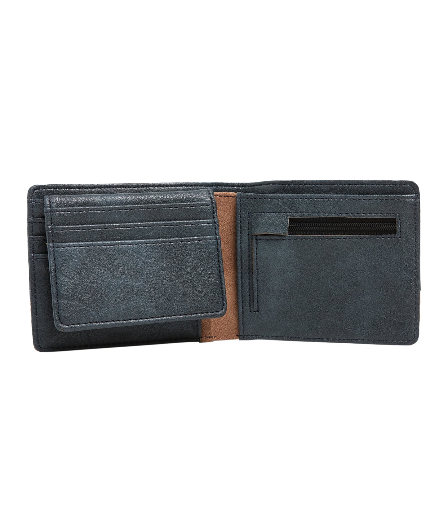 Billabong Dimension Wallet - Navy/Tan