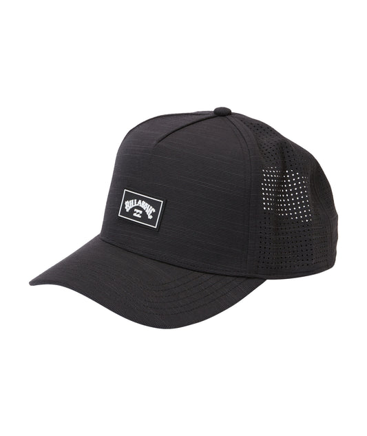 Billabong Crossfire Snapback - Black Slub