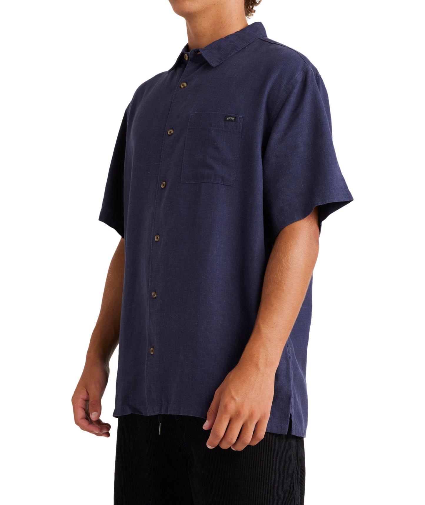 Billabong Ricardo Short Sleeve Shirt - Dusty Navy