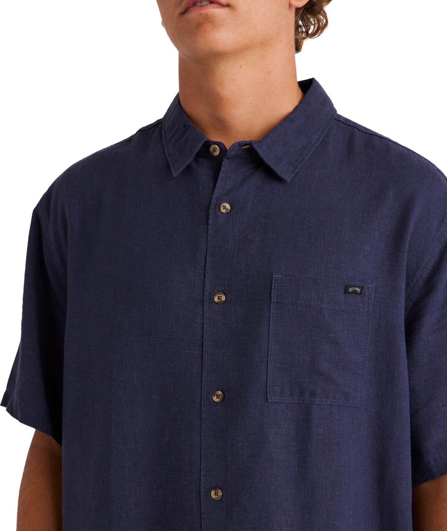 Billabong Ricardo Short Sleeve Shirt - Dusty Navy