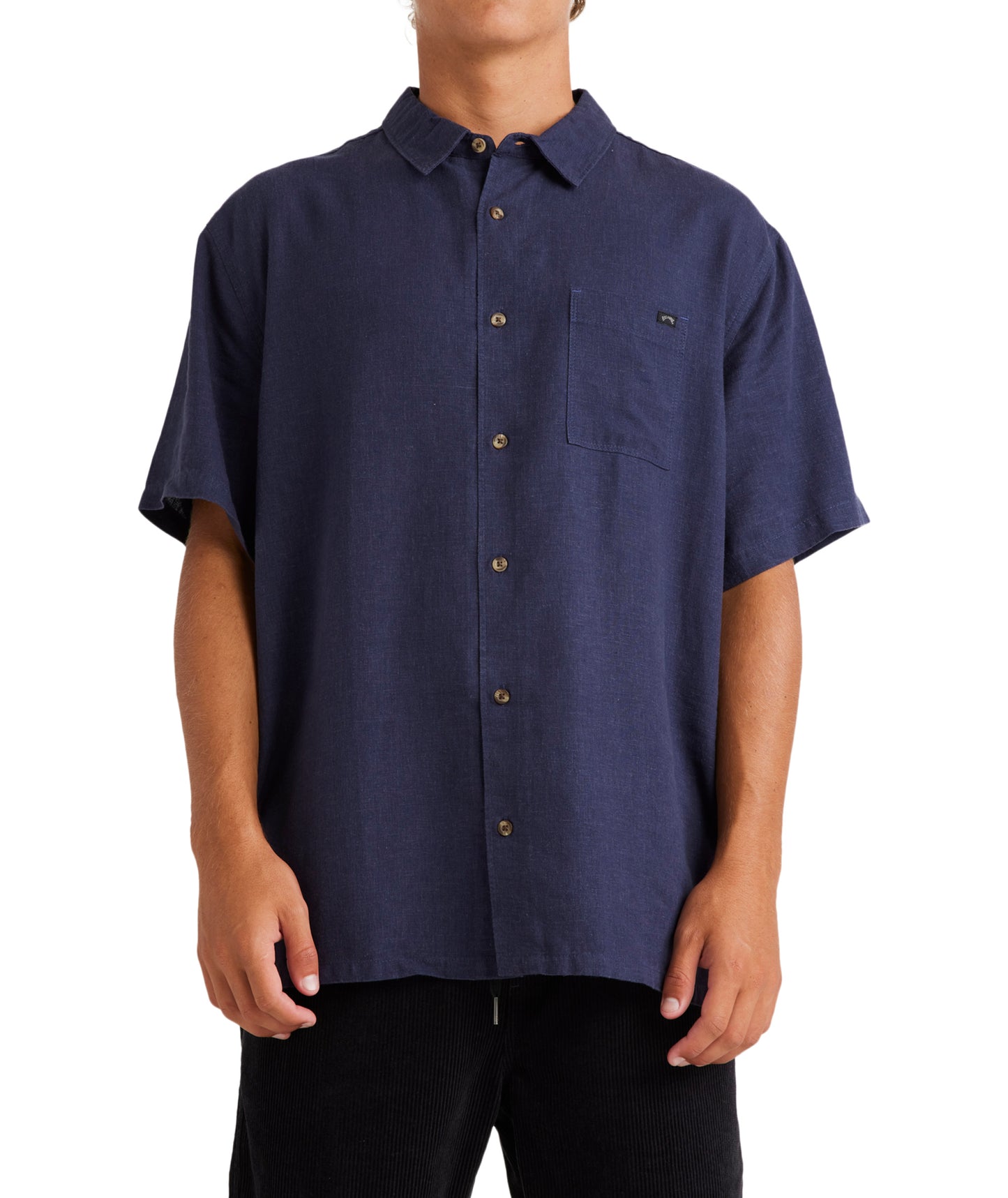 Billabong Ricardo Short Sleeve Shirt - Dusty Navy