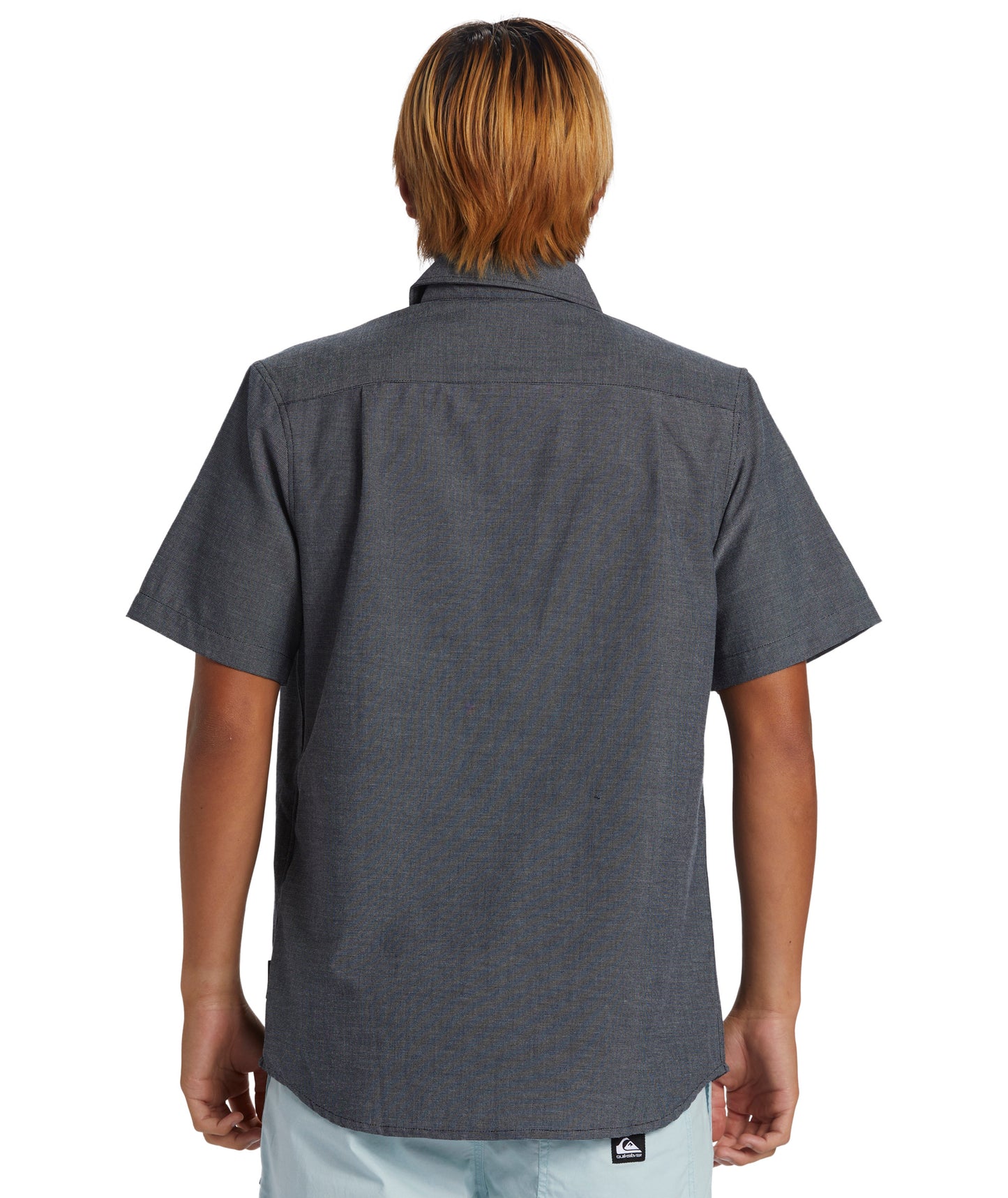 Quiksilver Shoreline Classic Short Sleeve Shirt - Dark Navy