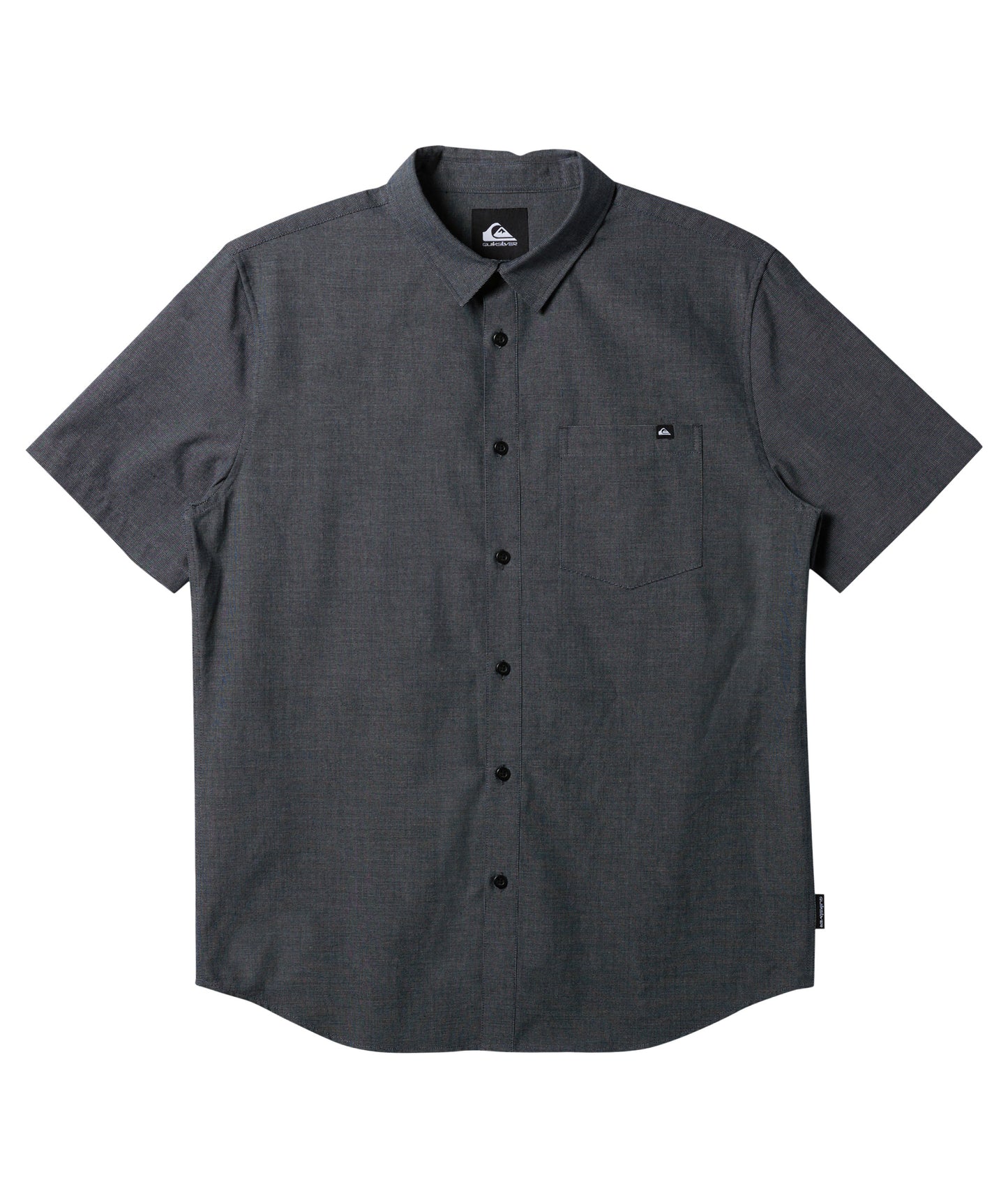 Quiksilver Shoreline Classic Short Sleeve Shirt - Dark Navy