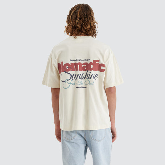 Nomadic Paradise Sunshine Street Tee - Tofu