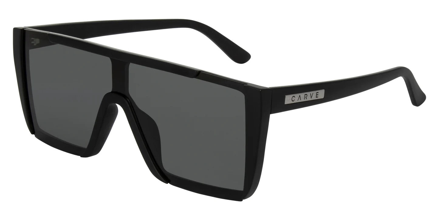 Carve Equinox - Matte Black Frame Grey Polarized Lens