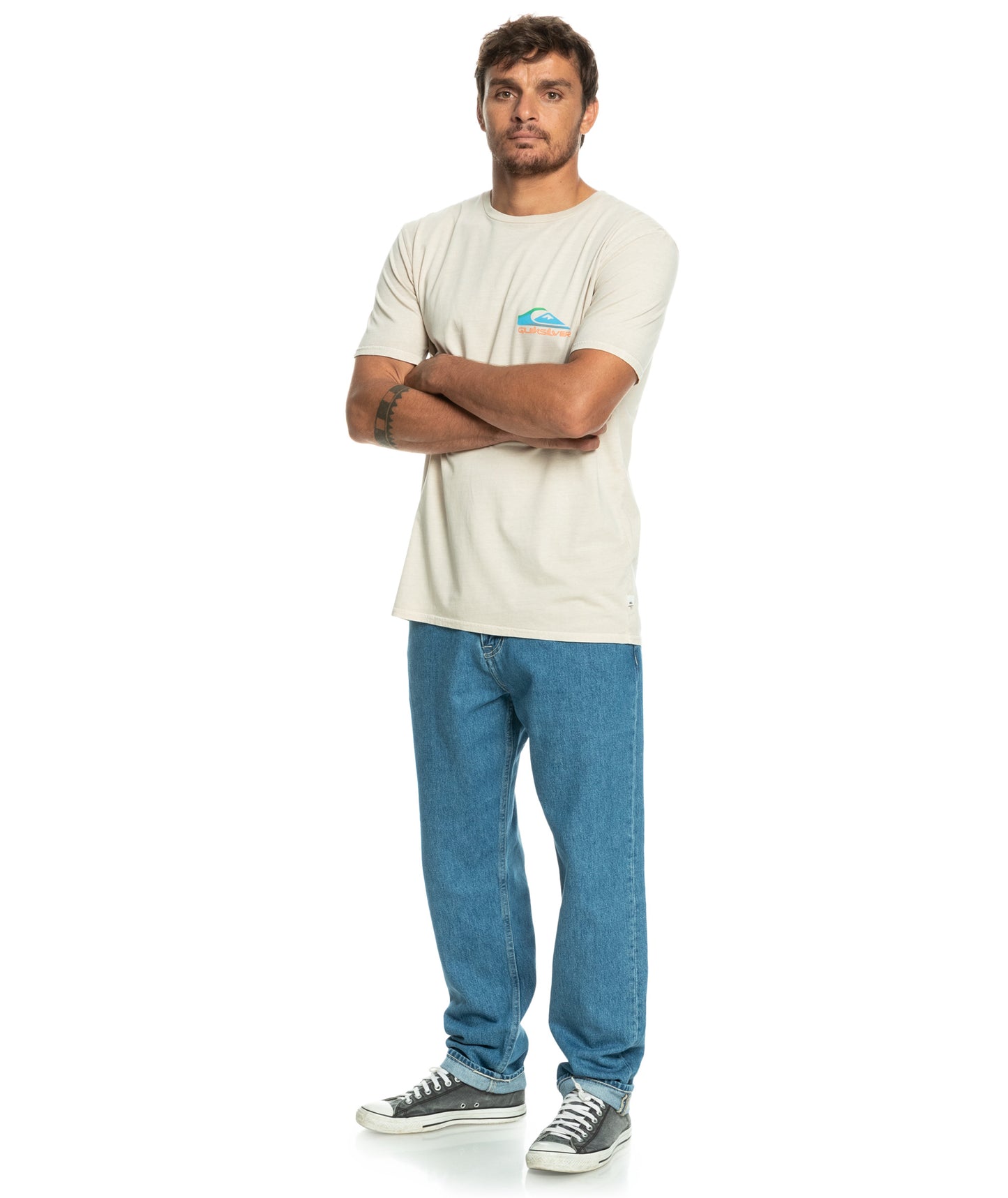 Quiksilver Tapered Ninties Wash - Ice