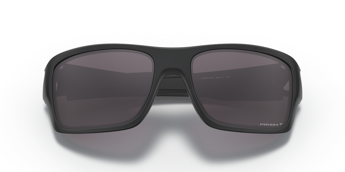 Oakley Turbine - Matte Black With Prizm Grey Polarized Lenses