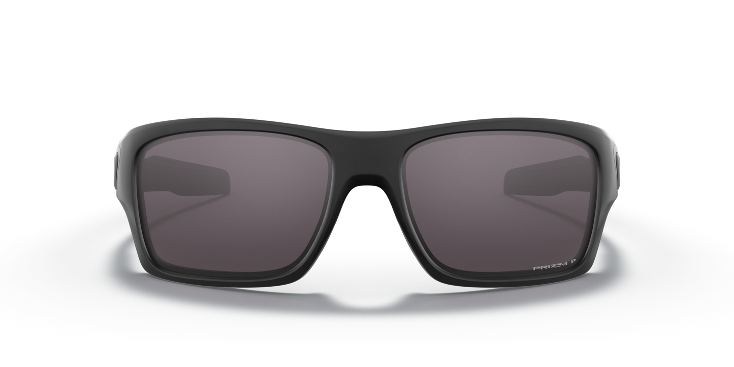 Oakley Turbine - Matte Black With Prizm Grey Polarized Lenses