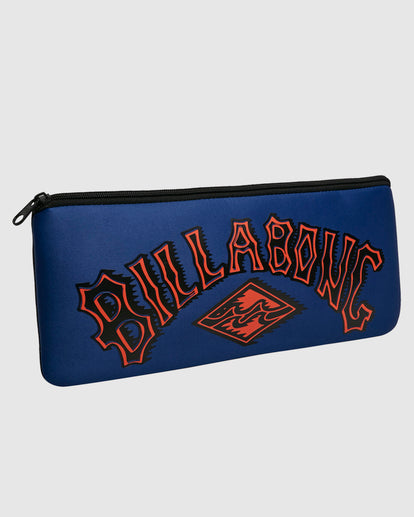 Billabong Large Pencil Case - Dark Blue