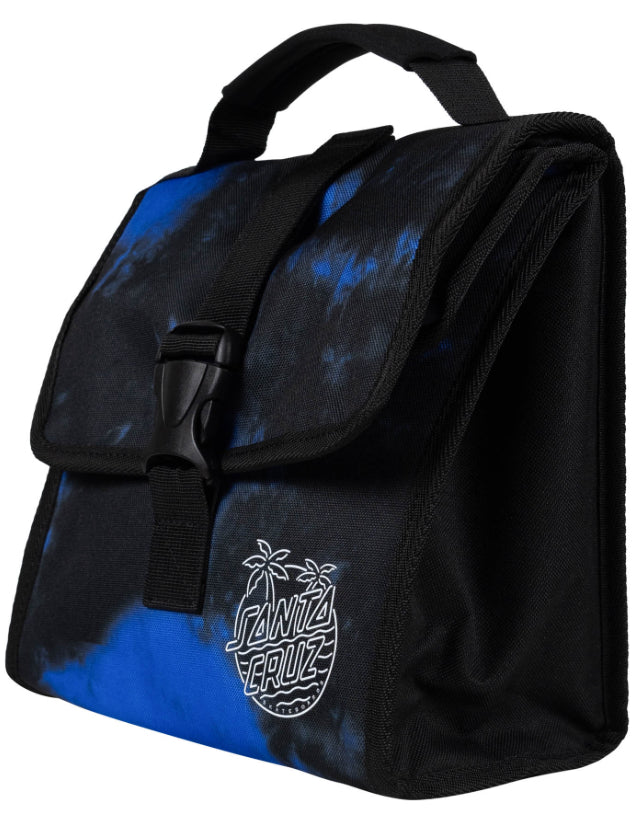 Santa Cruz Glow Dot Mono Lunch Box - Cobalt Tie Dye