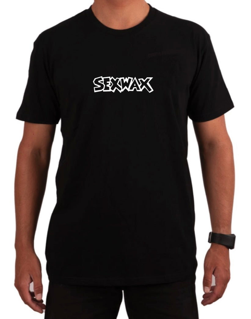 Sexwax Tee Team Word Fade Green - Black