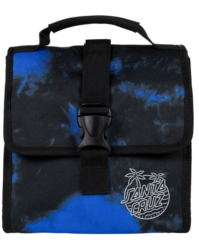 Santa Cruz Glow Dot Mono Lunch Box - Cobalt Tie Dye