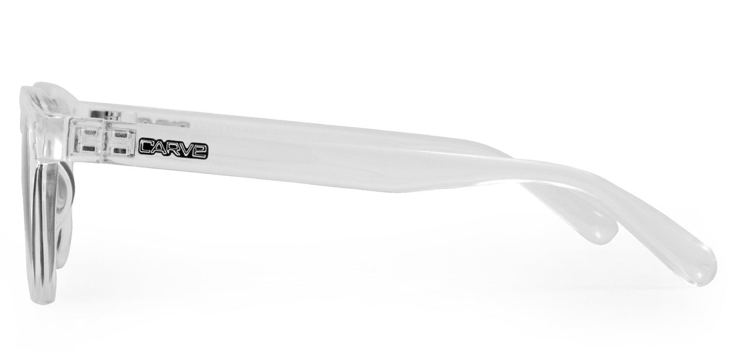 Carve Havana - Shiny Clear Grey Polarized Lens