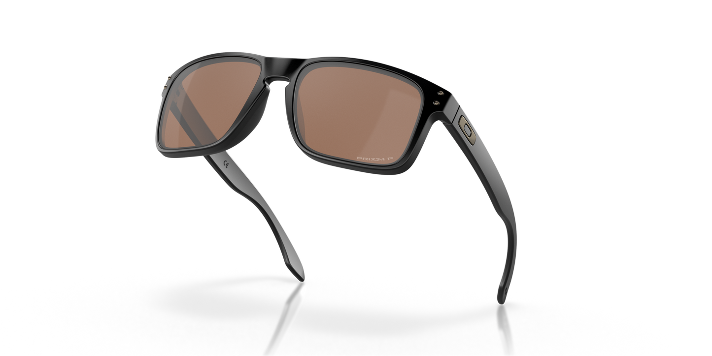 Oakley Holbrook - Matt Black With Prizm Tungsten Polarized Lenses