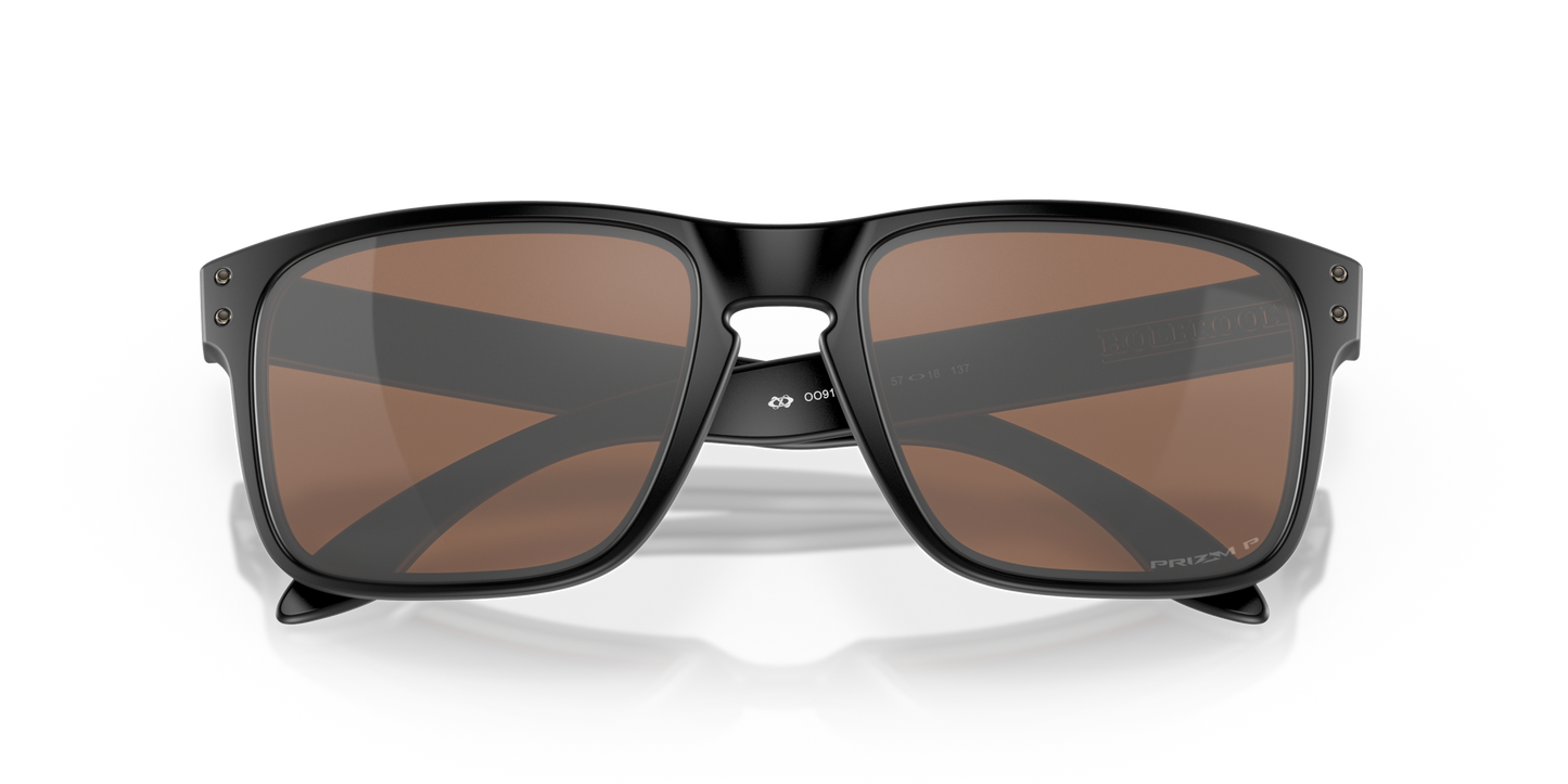 Oakley Holbrook - Matt Black With Prizm Tungsten Polarized Lenses