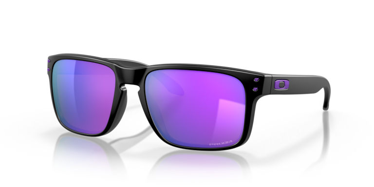 Oakley Holbrook - Matt Black With Prizm Violet Lenses