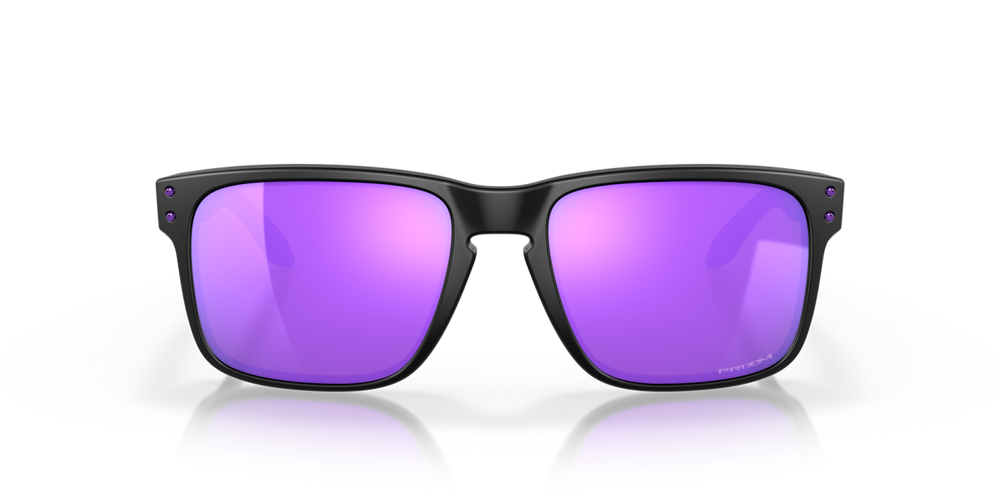 Oakley Holbrook - Matt Black With Prizm Violet Lenses