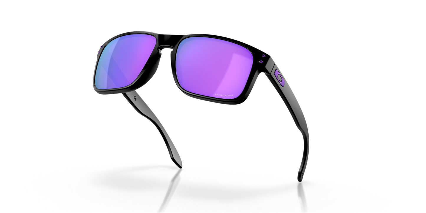 Oakley Holbrook - Matt Black With Prizm Violet Lenses