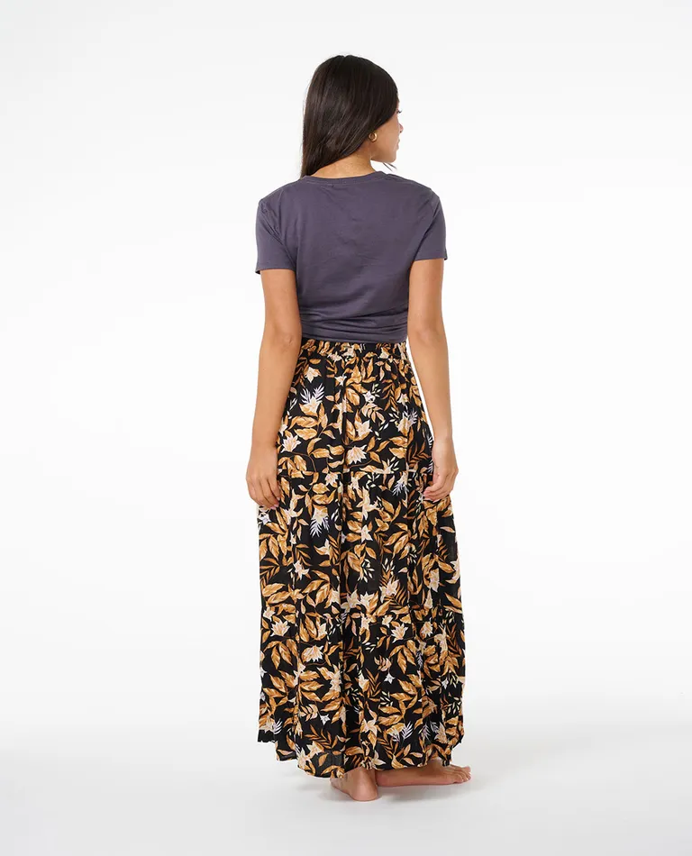 Rip Curl La Isla Maxi Skirt - Black