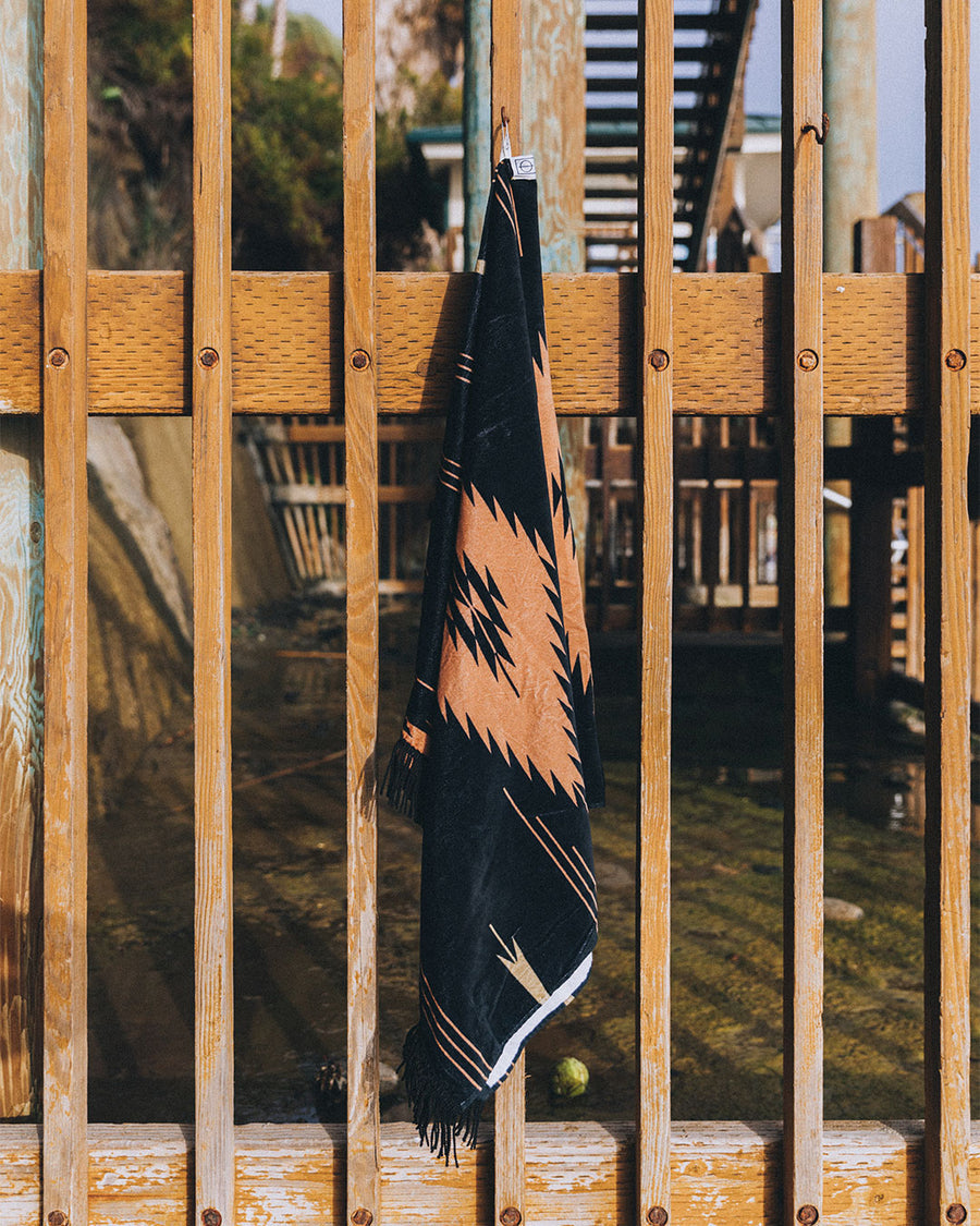 Leus Heritage Beach Eco Towel - Rust