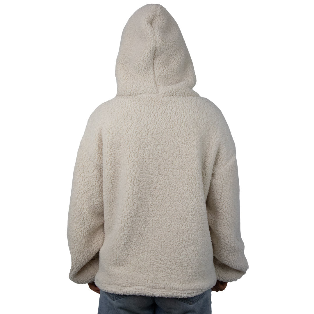 Carve Jasper Girls Pullover Hoodie - Natural Beige