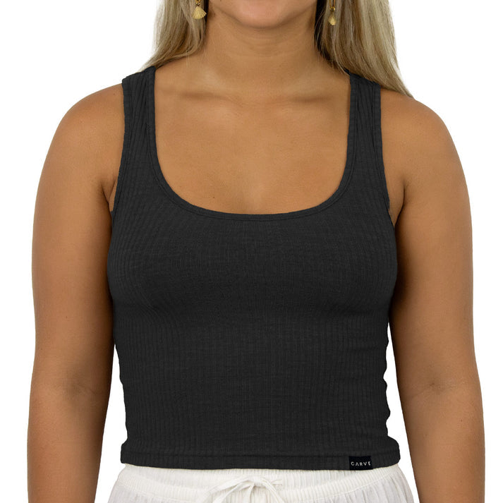 Carve Zulu Girls Tank Top - Black