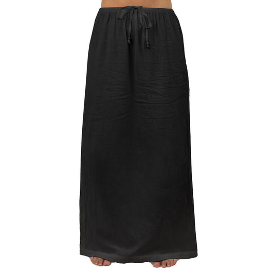 Carve Mya Womens Maxi Skirt - Black