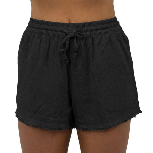 Carve Kauai Girls Beach Short - Black