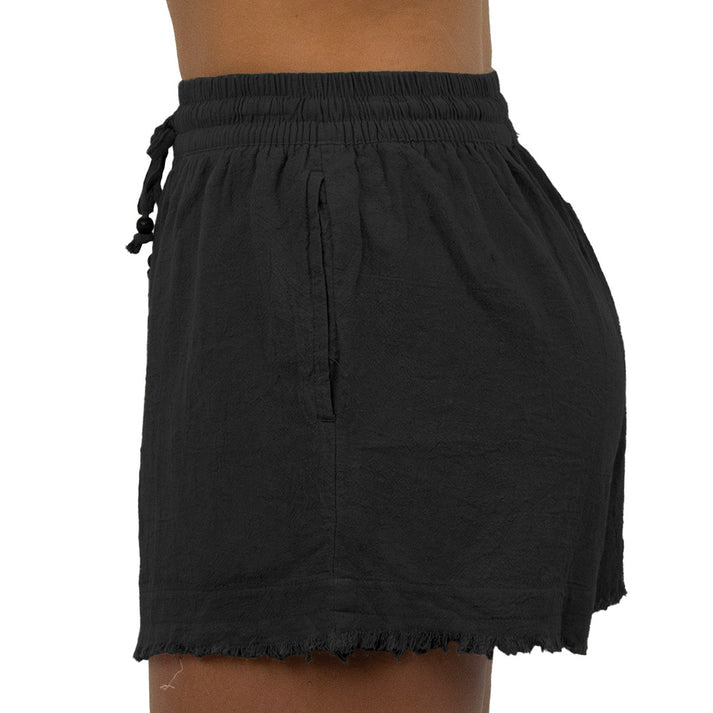 Carve Kauai Girls Beach Short - Black