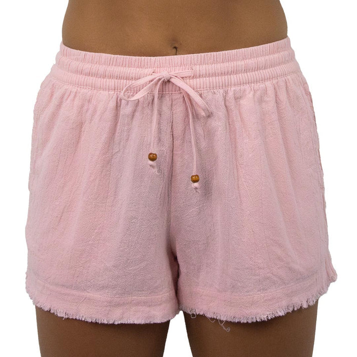 Carve Kauai Girls Beach Short - Pink