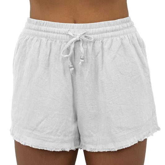 Carve Kauai Girls Beach Short - White