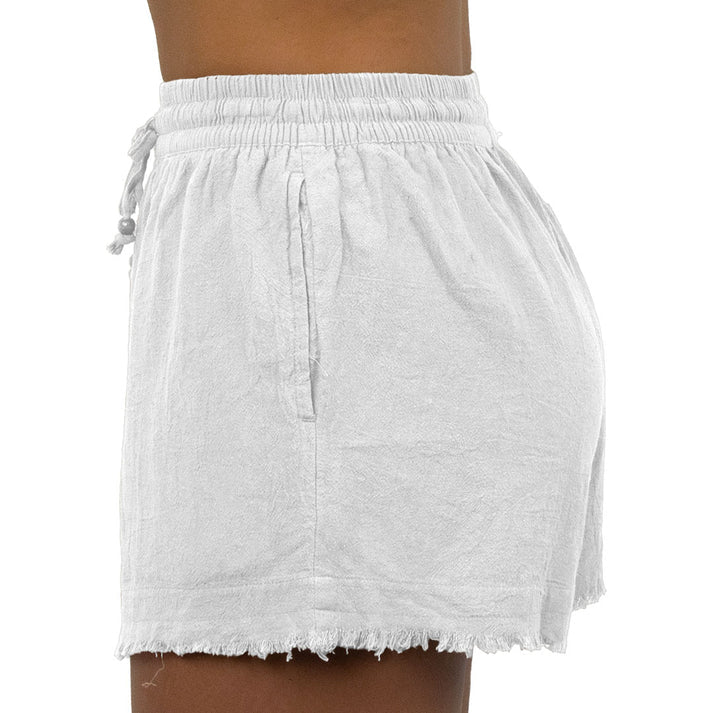 Carve Kauai Girls Beach Short - White